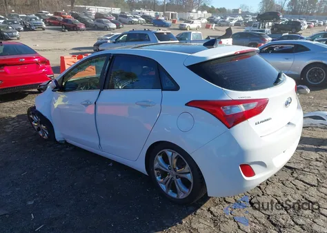 2013 Hyundai Elantra Gt из США, поврежденный, VIN KMHD35LE4DU051427